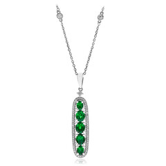 14K AAA Tsavorite Gold Necklace (CIRARI)