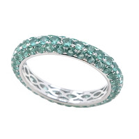 9K AAA Zambian Emerald Gold Ring (de Melo)
