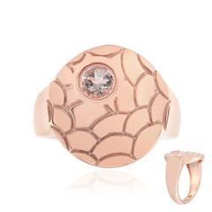 Madagascan Morganite Silver Ring