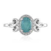 Grandidierite Silver Ring