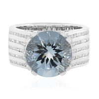 14K AAA Brazilian Aquamarine Gold Ring (de Melo)