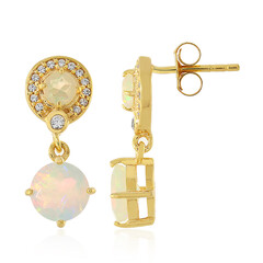 Welo Opal Silver Earrings