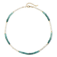 Grandidierite Silver Necklace