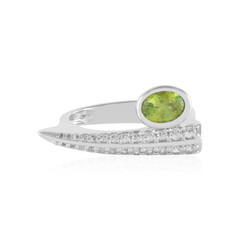 Sphene Silver Ring (de Melo)