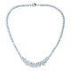 Sky Blue Topaz Silver Necklace