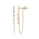 14K SI2 (H) Diamond Gold Earrings (CIRARI)