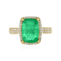 18K Ethiopian Emerald Gold Ring (AMAYANI)
