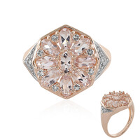 Morganite Silver Ring