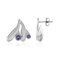 Tanzanite Silver Earrings (de Melo)