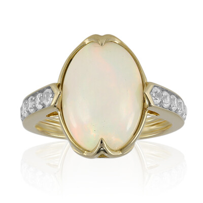 9K Welo Opal Gold Ring (Adela Gold)