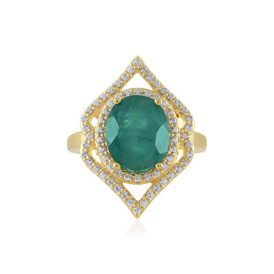 Grandidierite Silver Ring