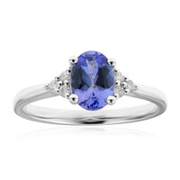10K AAA Tanzanite Gold Ring