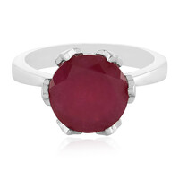 Madagascar Ruby Silver Ring