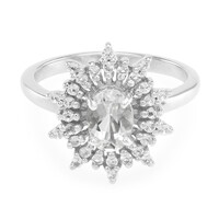 Petalite Silver Ring