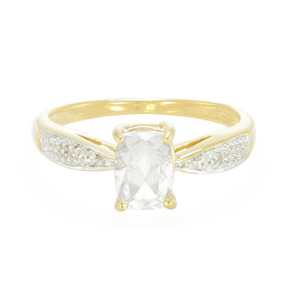 Himalayan Beryl Silver Ring