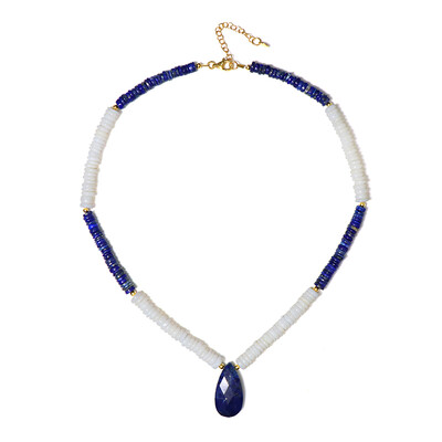 Lapis Lazuli Silver Necklace