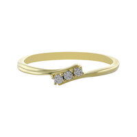 9K Flawless (F) Diamond Gold Ring (LUCENT DIAMONDS)