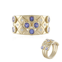 Tanzanite Silver Ring