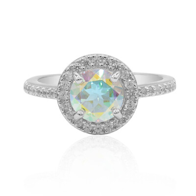 Moonlight Topaz Silver Ring