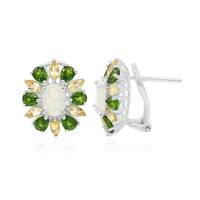 Welo Opal Silver Earrings