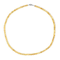Citrine Silver Necklace