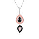 Black Onyx Silver Necklace (Dallas Prince Designs)