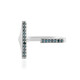I3 Blue Diamond Silver Ring (de Melo)