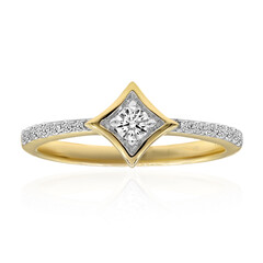 14K IF (D) Diamond Gold Ring