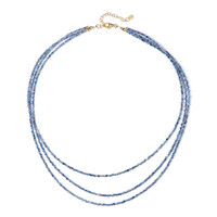 Nepal Kyanite Silver Necklace