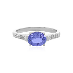 Tanzanite Silver Ring