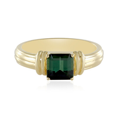 Benedito Green Tourmaline Silver Ring(Adela Silber)