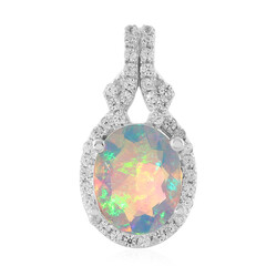 Welo Opal Silver Pendant