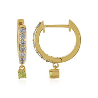 Sphene Silver Earrings