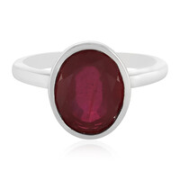 Madagascar Ruby Silver Ring