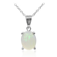 Welo Opal Silver Necklace