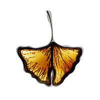 Baltic Amber Silver Pendant