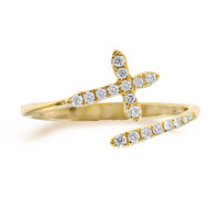 14K I1 (H) Diamond Gold Ring (CIRARI)