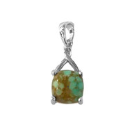 Mine 8 Turquoise Silver Pendant