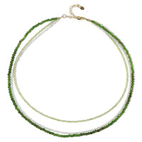 Peridot Silver Necklace