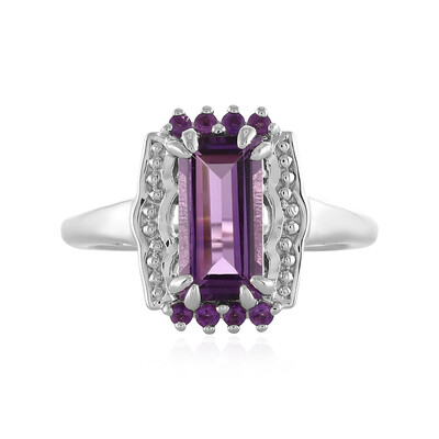 Amethyst Silver Ring