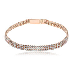 14K I1 (H) Diamond Gold Bracelet (CIRARI)