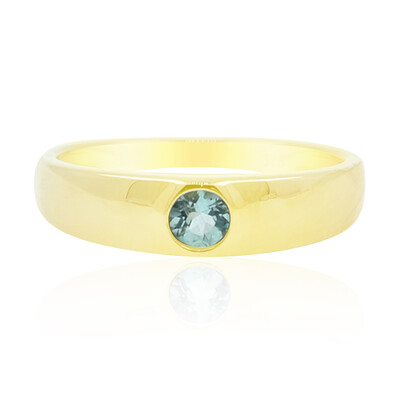 9K Nigerian Paraiba Tourmaline Gold Ring