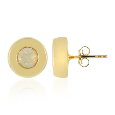 Welo Opal Silver Earrings