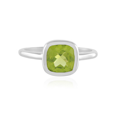 Peridot Silver Ring