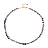 Mystic Sapphire Silver Necklace (Riya)