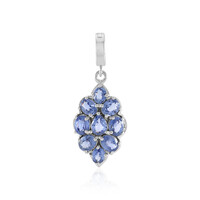 Ceylon Sapphire Silver Pendant
