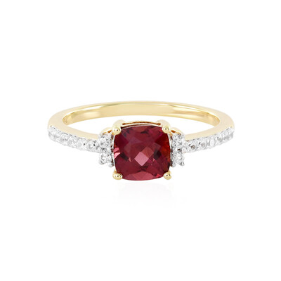 Malawi Garnet Silver Ring
