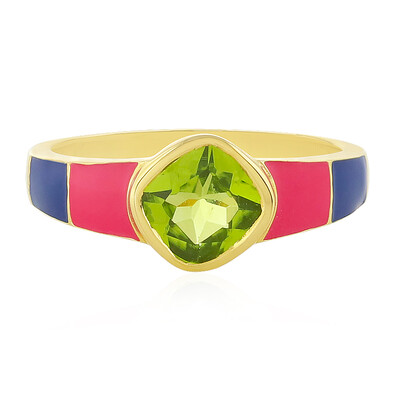 Peridot Silver Ring