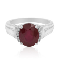 Madagascar Ruby Silver Ring