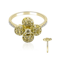 14K SI2 Yellow Diamond Gold Ring (CIRARI)